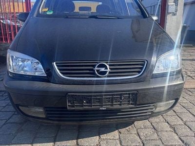 Gebraucht Opel Zafira Elegance 125 PS (91 kW) 2003 Schwarz Van / Kleinbus