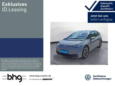Gebraucht VW ID.3 Pro 107 kW (146 PS) 2021 Mondsteingrau/schwarz Kleinwagen