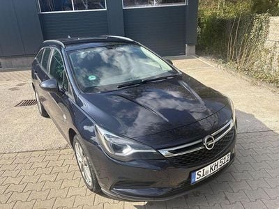 Gebraucht Opel Astra 110 PS (80 kW) 2017 Blau Kombi