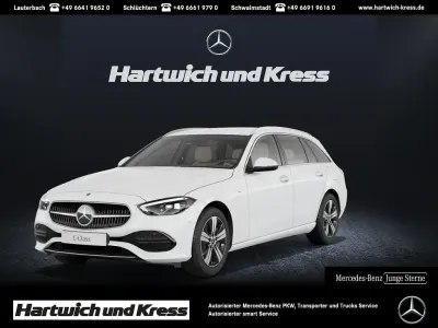 Gebraucht Mercedes C300e Advanced Plus 313 PS (230 kW) 2025 Polarweiss  unilack Kombi