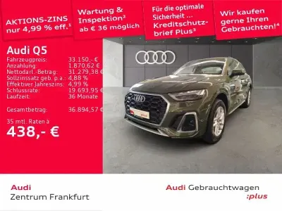 Usata Audi Q5 S-Line 367 CV (269 kW) 2022 Verde SUV