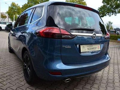 Gebraucht Opel Zafira Tourer Edition 170 PS (125 kW) 2013 Blau metallic Van / Kleinbus