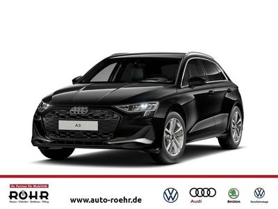 Mythosschwarz metallic Gebraucht 2025 Audi A3 Advanced Plus Limousine | 33.900 € (Guter Preis)