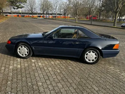 Gebraucht Mercedes SL280 193 PS (141 kW) 1994 Blau Cabrio