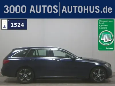 Gebraucht Mercedes C220 Avantgarde 194 PS (142 kW) 2020 Blau Kombi