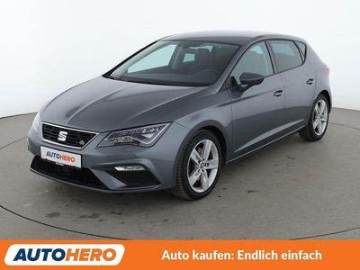 Usata Seat Leon FR 179 CV (131 kW) 2018 Grigio Berlina