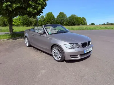 Używany BMW 123 Cabriolet Sport Line 204 KM (150 kW) 2008 Srebrny Kabriolet