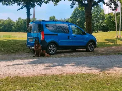 Gebraucht Dacia Dokker Stepway 115 PS (84 kW) 2017 Blau Van / Kleinbus