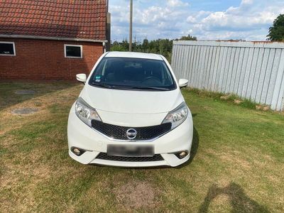 Gebraucht Nissan Note Acenta 98 PS (72 kW) 2014 Weiß Kleinwagen