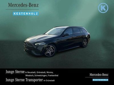 Gebraucht Mercedes C220 AMG 200 PS (147 kW) 2023 Unilack schwarz Kombi