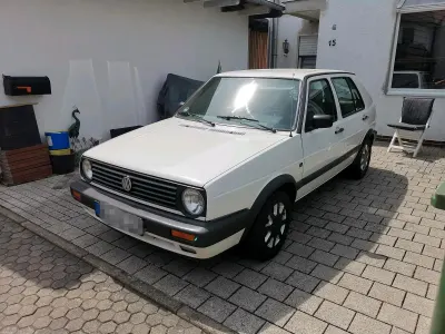 Brugt VW Golf II 90 HK (66 kW) 1990 Hvid Hatchback