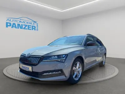 Gebraucht Skoda Superb SportLine 218 PS (160 kW) 2022 Grau Kombi