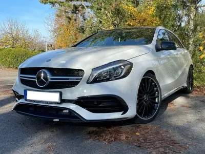 Gebraucht Mercedes A45 AMG AMG 381 PS (280 kW) 2015 Weiß Limousine