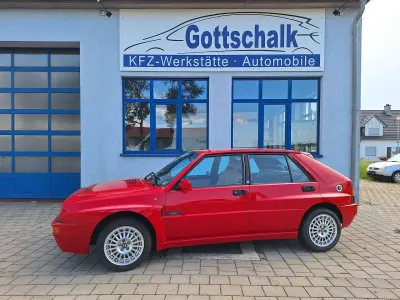 Gebraucht Lancia Delta 211 PS (155 kW) 1994 Rot metallic Kleinwagen