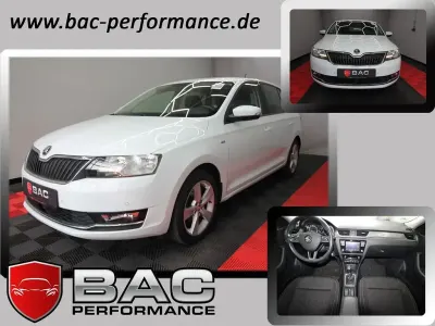 Gebraucht Skoda Rapid Clever 95 PS (69 kW) 2018 Weiß Kleinwagen