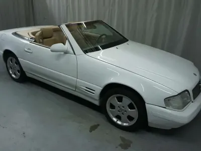 Gebraucht Mercedes SL500 306 PS (225 kW) 1999 Weiß Cabrio
