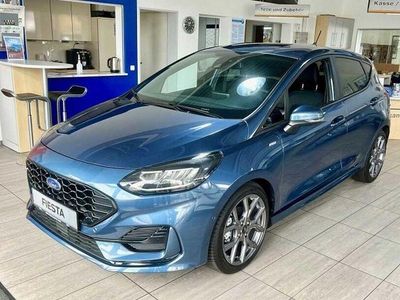 Chroma blau metallic Gebraucht 2023 Ford Fiesta ST-Line X Kleinwagen | 21.850 € (Etwas zu teuer)