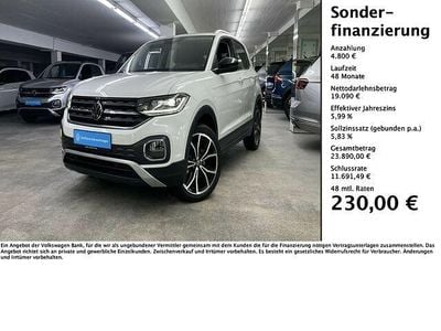 Gebraucht VW T-Cross Style 110 PS (80 kW) 2021 Pure white SUV