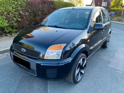 Brugt Ford Fusion Style 80 HK (58 kW) 2010 Sort Hatchback