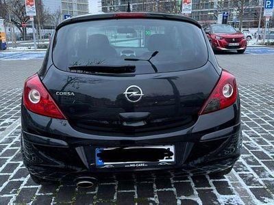 Gebraucht Opel Corsa Edition 87 PS (63 kW) 2012 Schwarz Kleinwagen