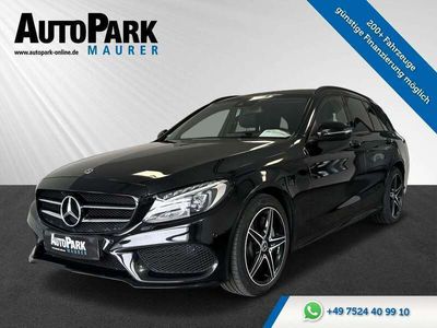 gebraucht Mercedes C400 T 4Matic AMG Sport*Standheizung*Night*AHK