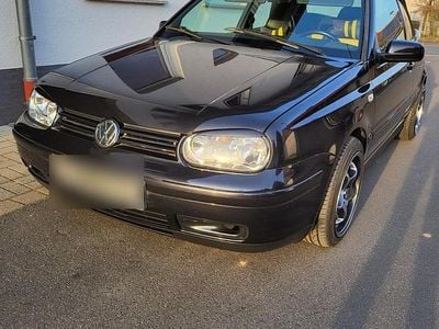 Gebraucht VW Golf Cabriolet Conceptline 116 PS (85 kW) 2001 Schwarz Cabrio