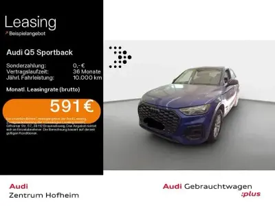 Gebraucht Audi Q5 Sportback Ambiente 299 PS (219 kW) 2022 Ultrablau metallic SUV