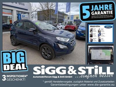 Usata Ford Ecosport Cool & Connect 101 CV (74 kW) 2018 Blu SUV