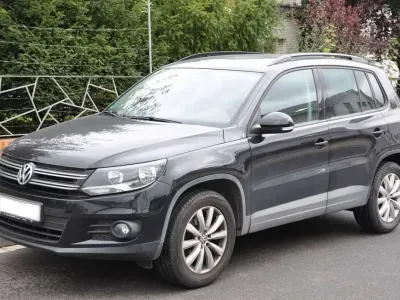 Gebraucht VW Tiguan Trendline 110 PS (80 kW) 2014 Schwarz SUV