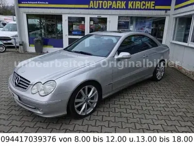 Gebraucht Mercedes CLK200 163 PS (119 kW) 2004 Silber Coupé