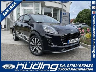 Obsidianschwarz Gebraucht 2023 Ford Puma Titanium X Coupé | 24.890 € (Teuer)