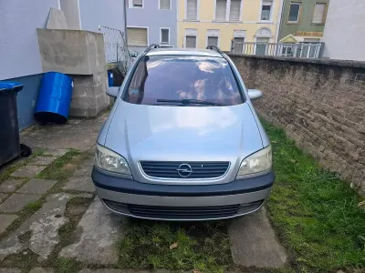 Brugt Opel Zafira 116 HK (85 kW) 2000 Sølv MPV