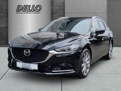 Schwarz Gebraucht 2022 Mazda 6 Sports-Line Kombi | 23.990 € (Superpreis)