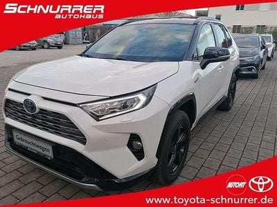 Gebraucht Toyota RAV4 Hybrid Style 218 PS (160 kW) 2019 Novaweiß perleffekt / dach SUV