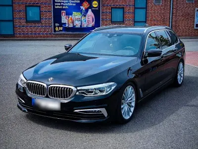 Brugt BMW 530 Luxury Line 265 HK (194 kW) 2019 Sort Stationcar