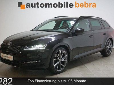 Schwarz Gebraucht 2022 Skoda Superb SportLine Limousine | 30.790 € (Fairer Preis)