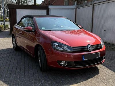 Brugt VW Golf Cabriolet 122 HK (89 kW) 2012 Rød Cabriolet
