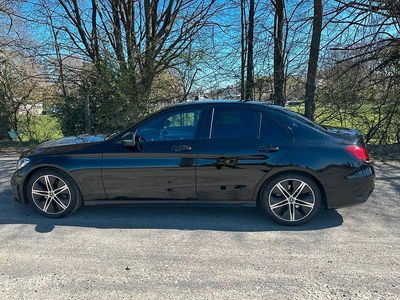 Usata Mercedes C300 AMG 372 CV (273 kW) 2020 Nero Berlina