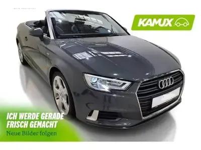 Gebraucht Audi A3 Cabriolet S-Line 150 PS (110 kW) 2019 Silber / grau Cabrio