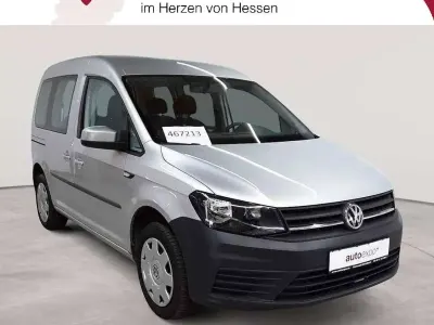 Usata VW Caddy Trendline 125 CV (91 kW) 2018 Argento Monovolume