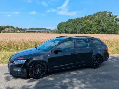 Gebraucht Skoda Octavia RS 184 PS (135 kW) 2015 Schwarz Kombi