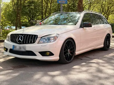Gebraucht Mercedes C63 AMG AMG line 280 PS (205 kW) 2008 Weiß Kombi
