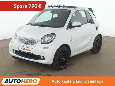 Gebraucht Smart ForTwo Cabrio Prime 90 PS (66 kW) 2019 Weiß Cabrio