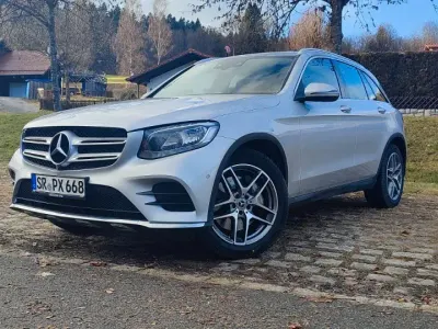 Gebraucht Mercedes GLC350 AMG line 258 PS (189 kW) 2017 Silber SUV