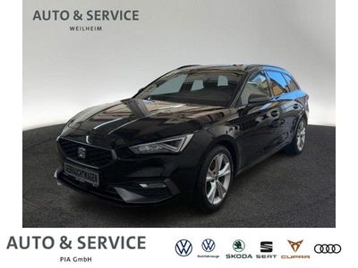 Usata Seat Leon FR 150 CV (110 kW) 2021 Nero Station wagon