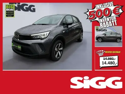 Gebraucht Opel Crossland Enjoy 110 PS (80 kW) 2023 Grau SUV