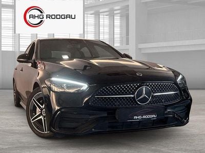 Gebraucht Mercedes C220 AMG line 200 PS (147 kW) 2022 Schwarz Limousine