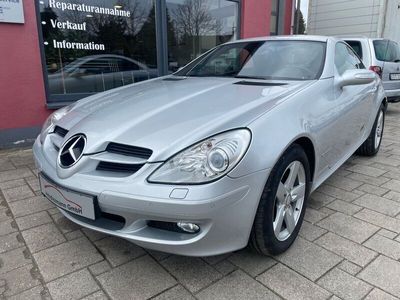 gebraucht Mercedes SLK200 Navi Airscarf Bi-Xenon PTS Leder SHZ