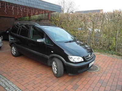 Brugt Opel Zafira 125 HK (91 kW) 2003 Sort MPV