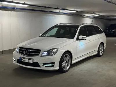 Gebraucht Mercedes C200 AMG 136 PS (100 kW) 2013 Weiß Limousine